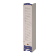 Шкафы одностворчатые, Шкаф узкий глубокий