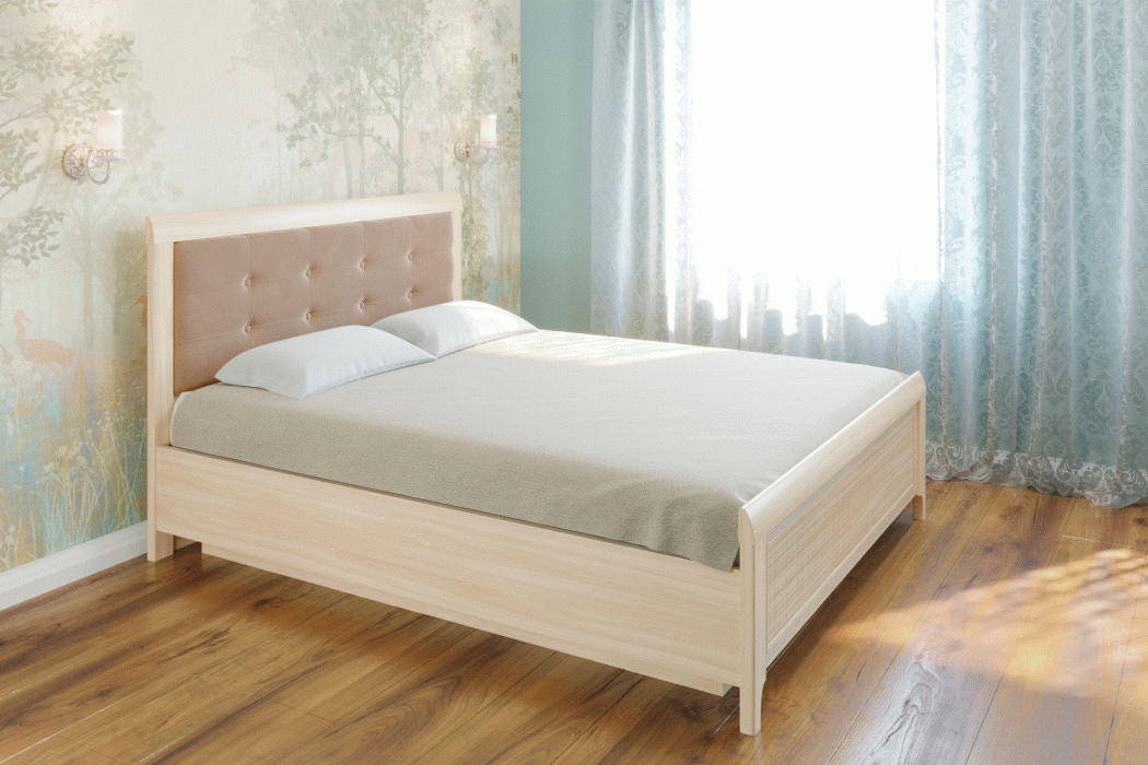 Кровати с мягким изголовьем, Модульная система Карина Кровать КР-1034