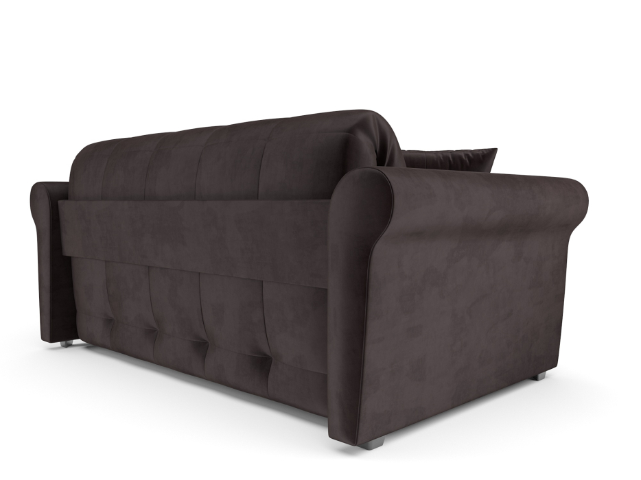 Диваны с ящиком для белья, Диван аккордеон Гранд НПБ 180х200 Бархат