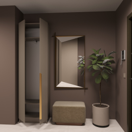 Прихожая Голд Бостон Шкаф Ш-600