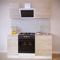 Кухонные гарнитуры, Кухонный гарнитур ПН-04 + ТК-04.1 + ПН-06 + ТК-06м