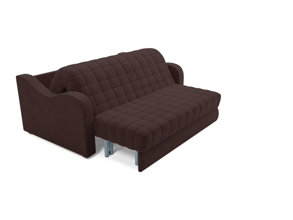 Диваны с ящиком для белья, Диван аккордеон Барон №4 НПБ 180х200 Велюр