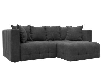 Диван угловой Лига-052 НПБ угол универсальный, велюр BRUT