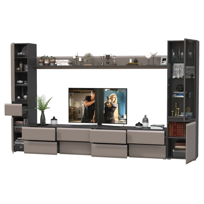 Стенки для гостиной, Стенка Сидней комплектация № 108