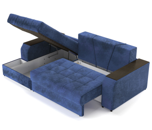 Угловой диван-кровать Лас-Вегас левый, шенилл