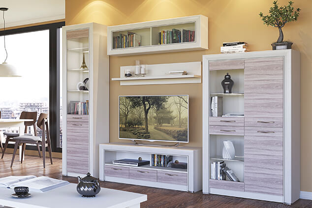 Витрины, Шкаф-витрина 2V2D