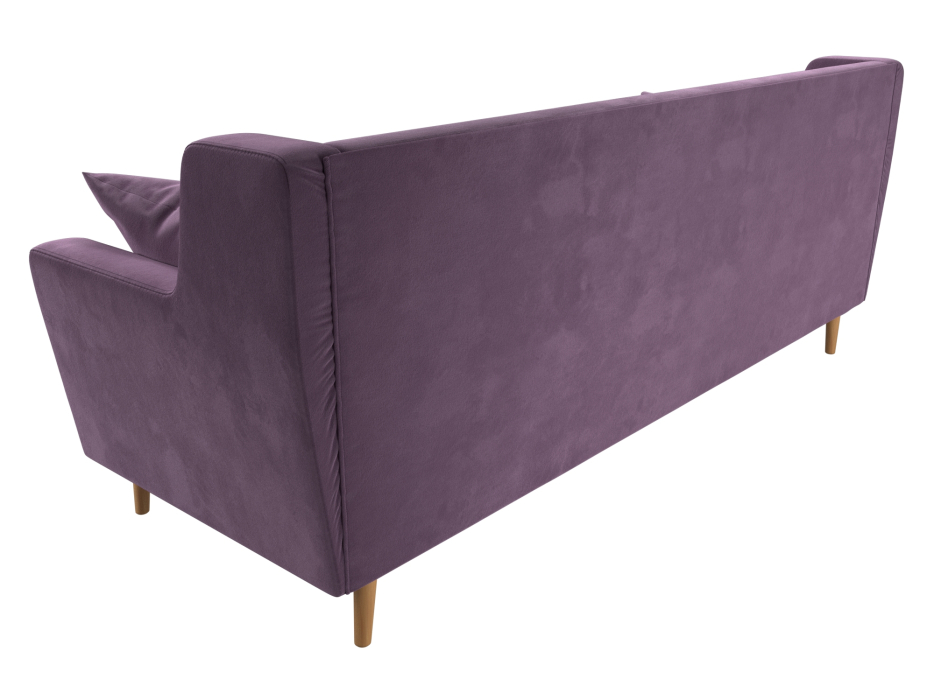 Диваны прямые кухонные, Прямой диван Брайтон 3, микровельвет