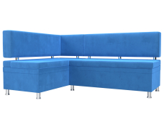 Кухонные уголки, Кухонный уголок Стайл левый угол, велюр