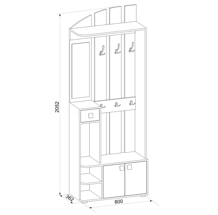 Прихожие, Прихожая Винс