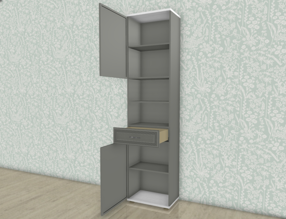 Шкафы одностворчатые, Модульная система Карина Шкаф ШК-1048