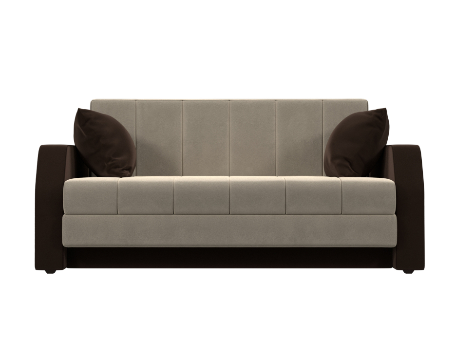 Диваны кровати со спальным местом, Диван прямой Малютка, микровельвет