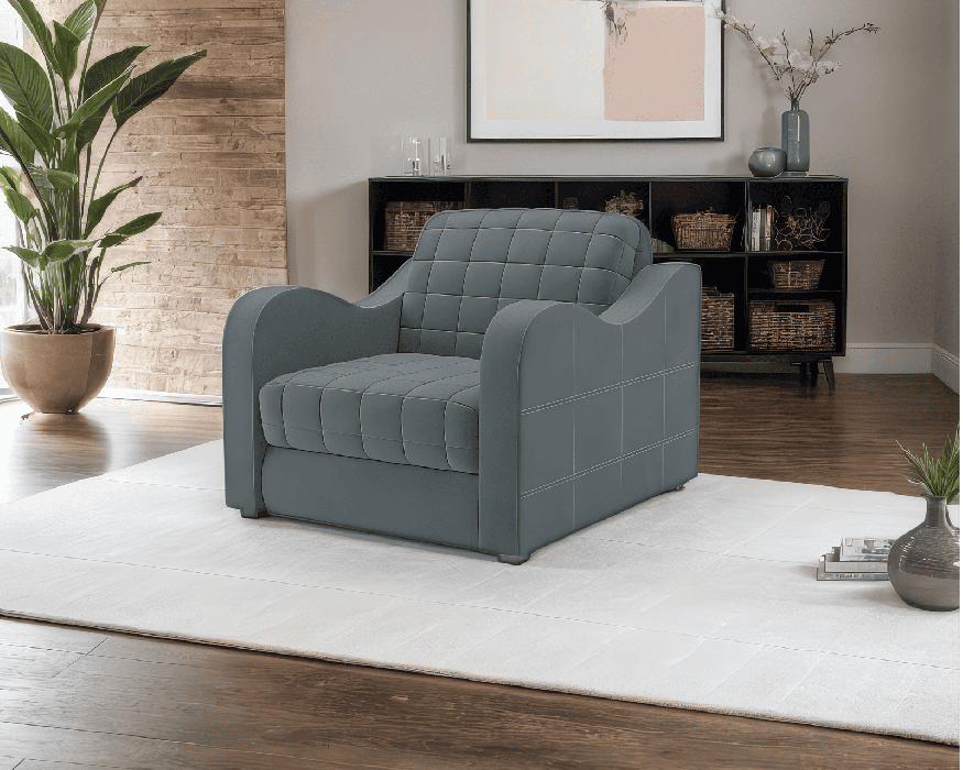 Кресла-кровати, Кресло-кровать аккордеон Барон №4 (Велюр)