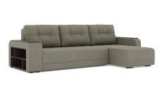 Диваны угловые в гостиную, Диван-кровать угловой Милан ПБ еврокнижка, велюр