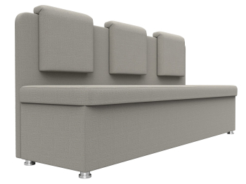 Диван кухонный прямой  Маккон 3-х местный, рогожка Амур