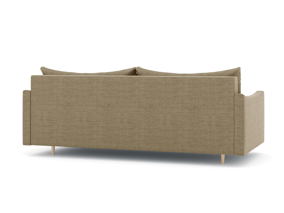 Диваны еврокнижки, Диван-кровать еврокнижка Смайл с подлокотниками, рогожка Люкс