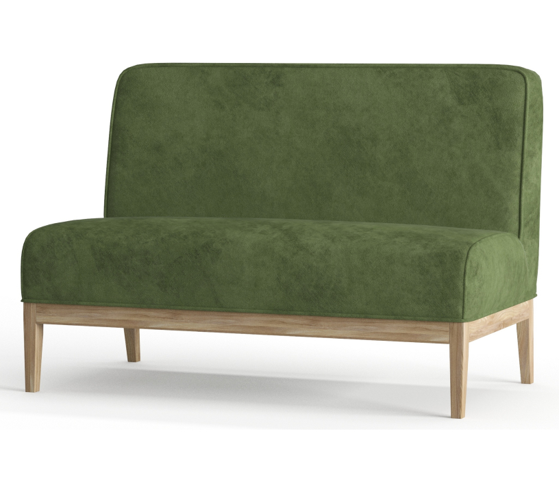 Дизайнерские диваны для гостиной, Диван прямой Марвин, Велюр