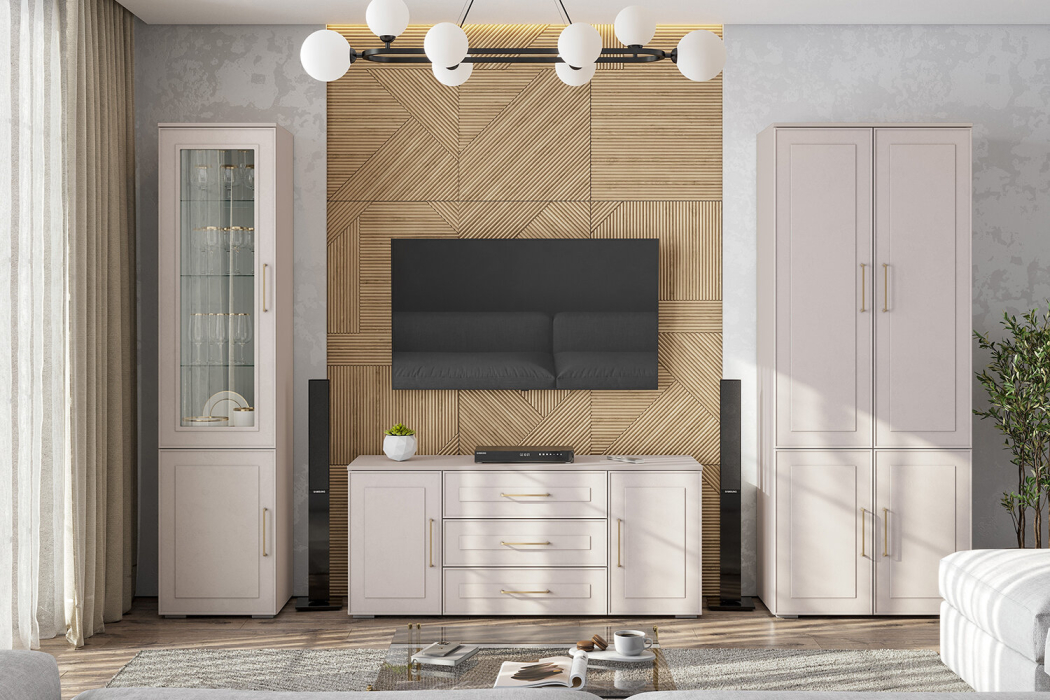 Шкафы распашные, Пенал-витрина Антеро ПС-500