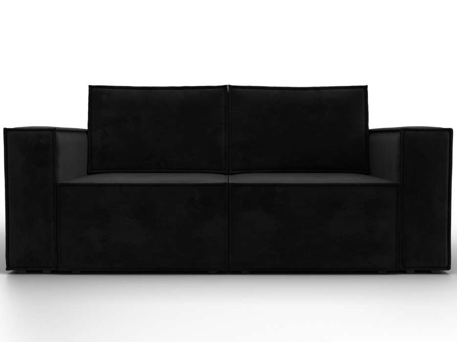 Диваны кровати со спальным местом, Диван прямой Куба мини, велюр