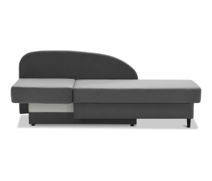 Кушетка ИБИ, еврокнижка, левый угол, велюр