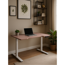 Компьютерный стол Маркос с механизмом подъема 140х80, белый