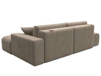 Диван угловой Лига-036 Модерн правый угол, велюр