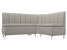 Диваны угловые кухонные, Диван кухонный угловой Кантри правый угол, рогожка Амур