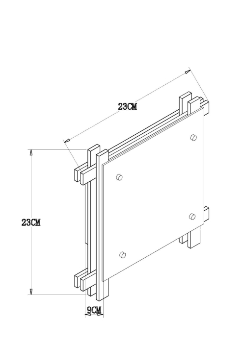 Люстра потолочная, Потолочный светильник ARCHIMEDE 23см