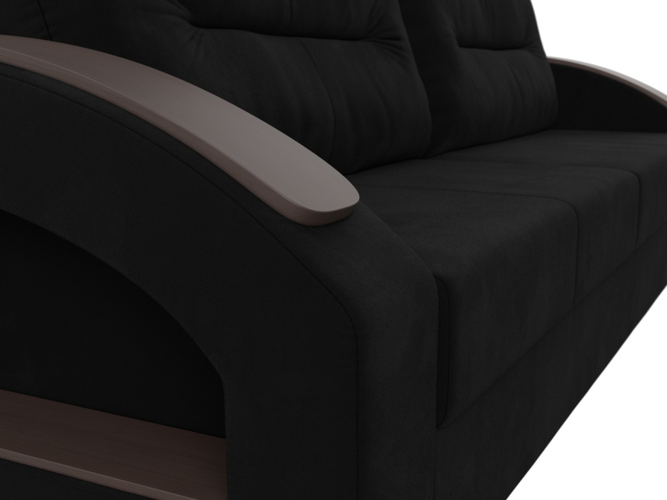 Диваны кровати со спальным местом, Диван прямой Канзас, микровельвет