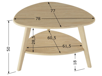 Стол журнальный Бруклин
