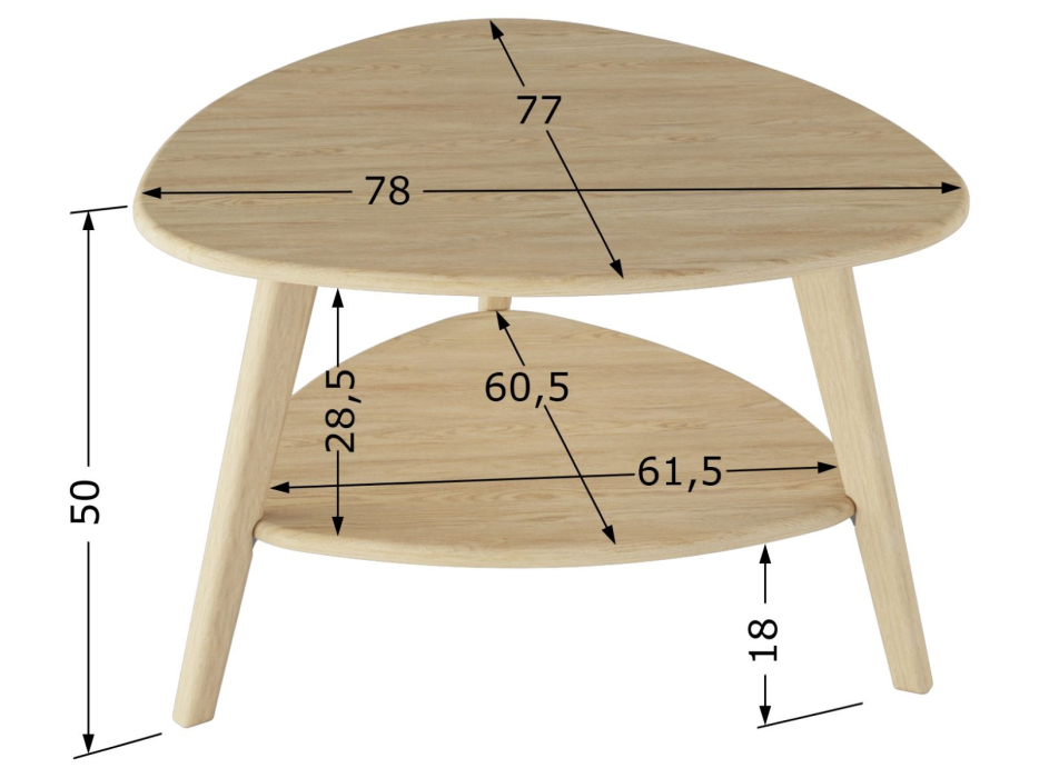 Журнальные столики, Стол журнальный Бруклин