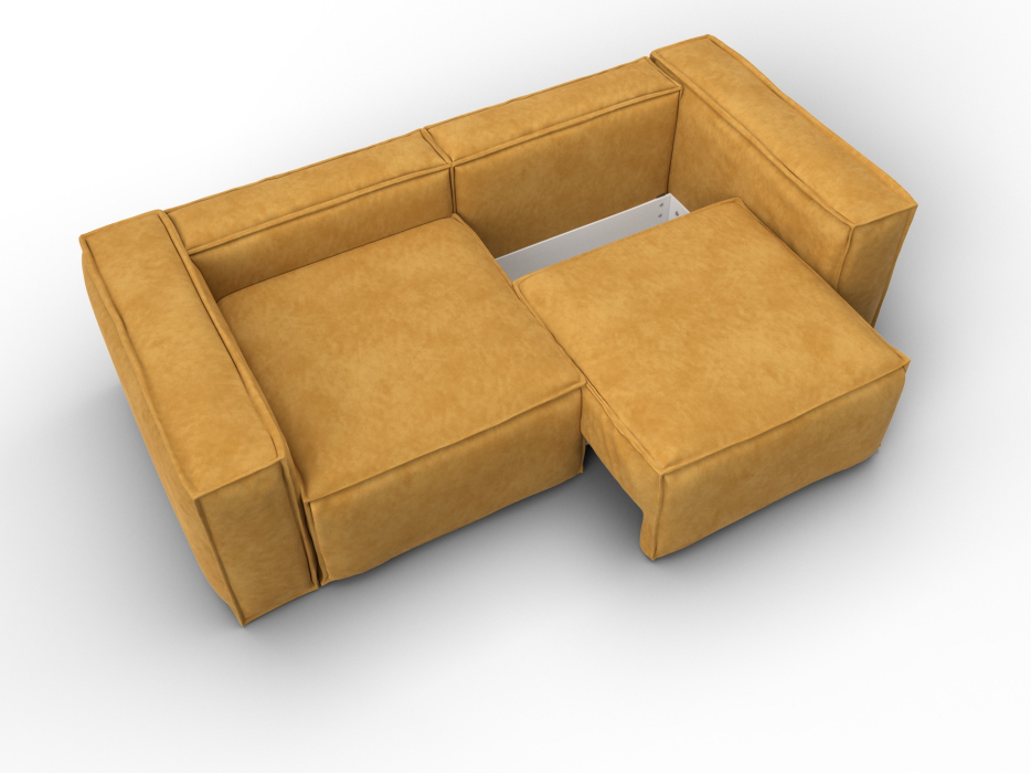 Диваны с ящиком для белья, Диван прямой Лига-081 НПБ, велюр BRUT