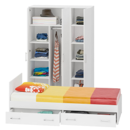 Спальный гарнитур № 1 Стандарт с кроватью 900 с ящиками