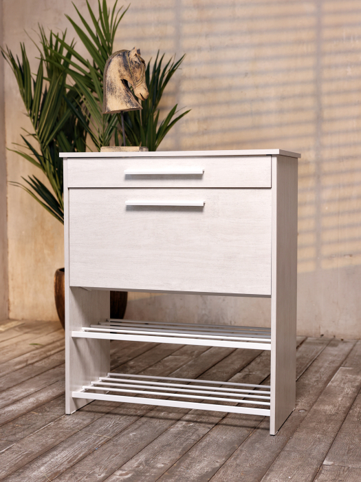 Тумбы, Обувница с ящиком и полками тумба № 10 Macentosh Home