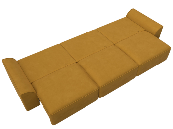 Диван прямой Лига-048 НПБ Лонг, велюр BRUT