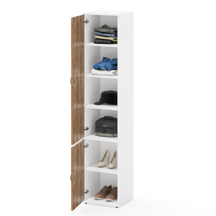 Шкафы пеналы, Пенал пять полок Лидер-8 МД 22Б