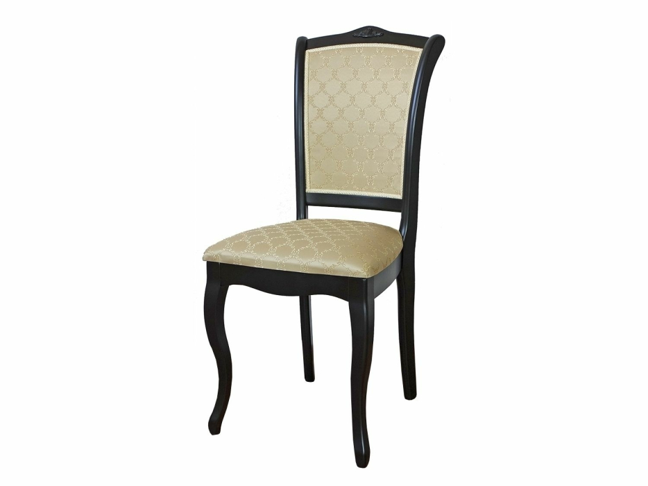 Стулья, Стул С-7 / Тон 305 Черный / Андрис Бежевый Соты ( Комплект 2 шт. )