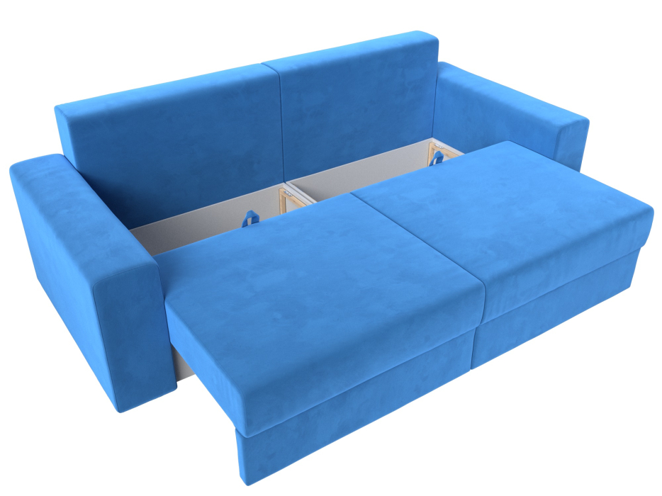 Диваны выкатные, Диван прямой Майами, велюр