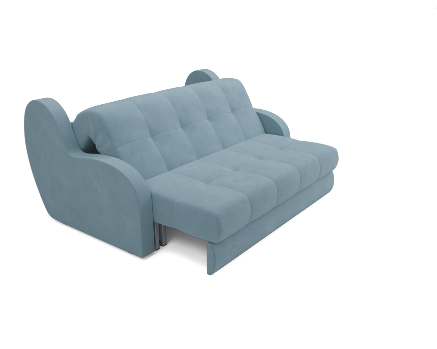 Диваны с ящиком для белья, Диван аккордеон Барон ППУ 155х200 Велюр