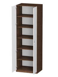 Распашной шкаф Лайф с полками 80*60*240 Дуб экспрессив