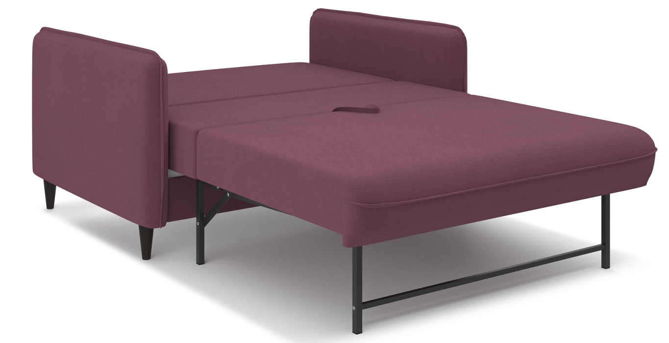 Дизайнерские диваны для гостиной, Диван-кровать Фьорд SMART 120, велюр