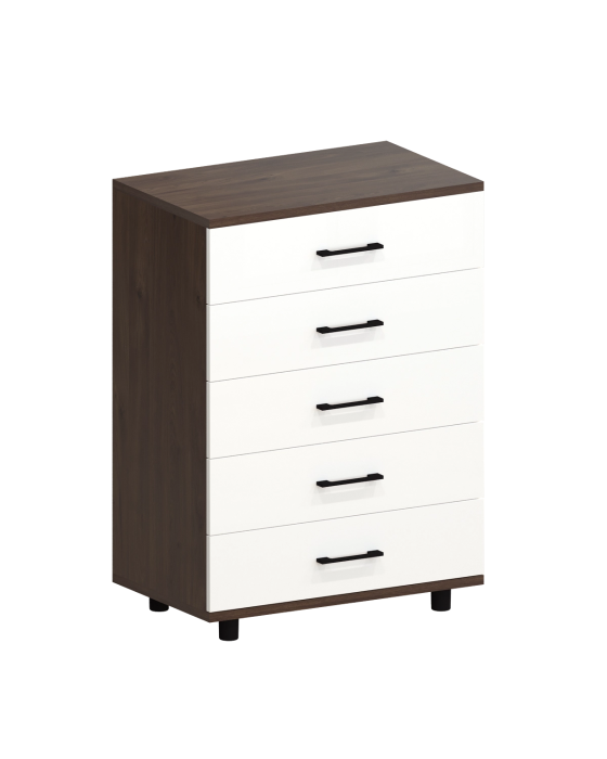 Комоды, Модульная система Грейс Комод КМ-5022  Гикори Джексон Темный