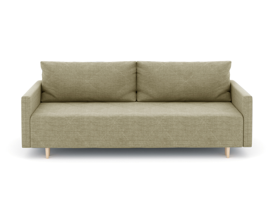 Диваны еврокнижки, Диван-кровать Милли с подлокотниками, рогожка