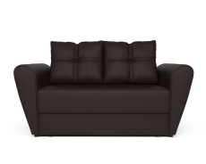 Диваны кровати со спальным местом, Диван прямой выкатной Квартет (Экокожа)