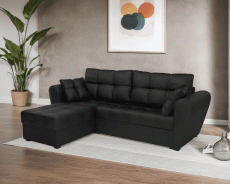 Диваны угловые в гостиную, Диван угловой Амстердам (Экокожа)