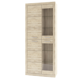 Шкаф-витрина 2V2D OSKAR