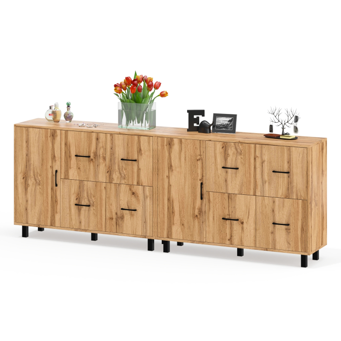 ТВ-тумбы, Два комода РВК 125-1204 с дверкой и 4-мя ящиками