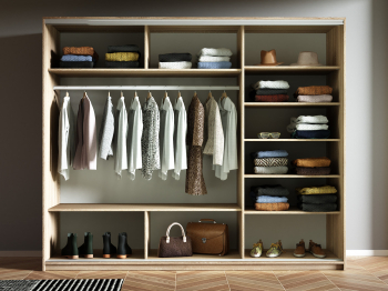 Шкаф-купе Прайм 3-х дверный Стекла фисташка/Доводчики 180х57х230