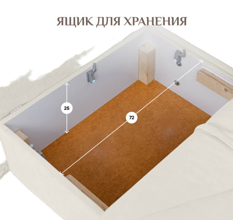 Детские диваны, Диван 1010, правый угол