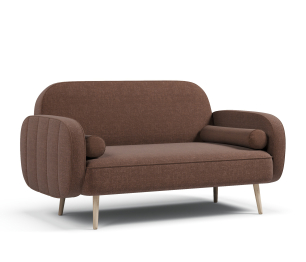 Диван прямой нераскладной Бержер, рогожка