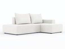 Диваны угловые в гостиную, Диван-кровать угловой Кензо еврокнижка, велюр